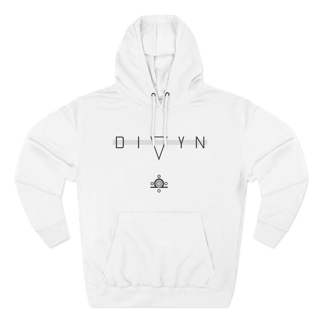 Divyn Three-Panel Fleece Hoodie – DIVYN