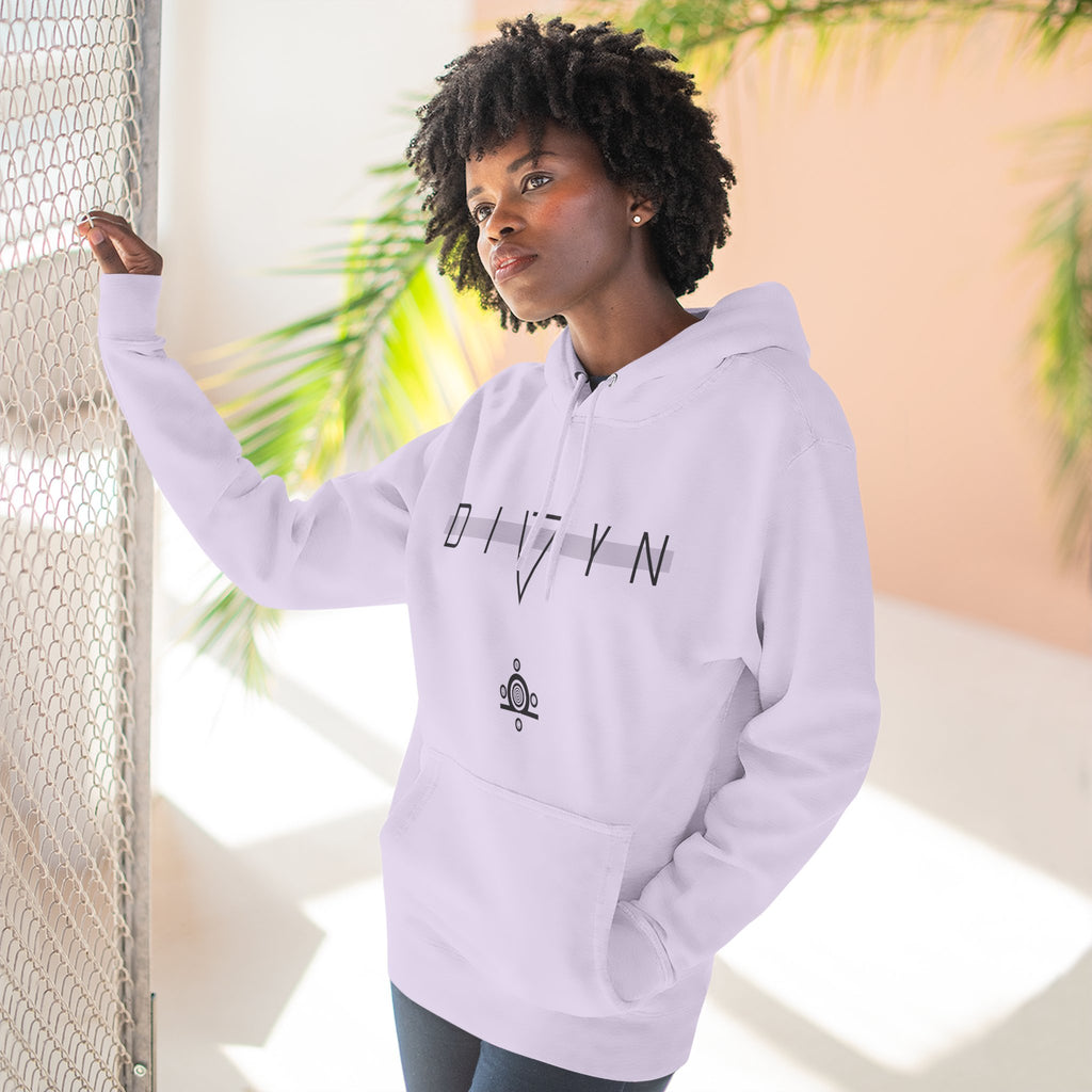 Divyn Three-Panel Fleece Hoodie – DIVYN