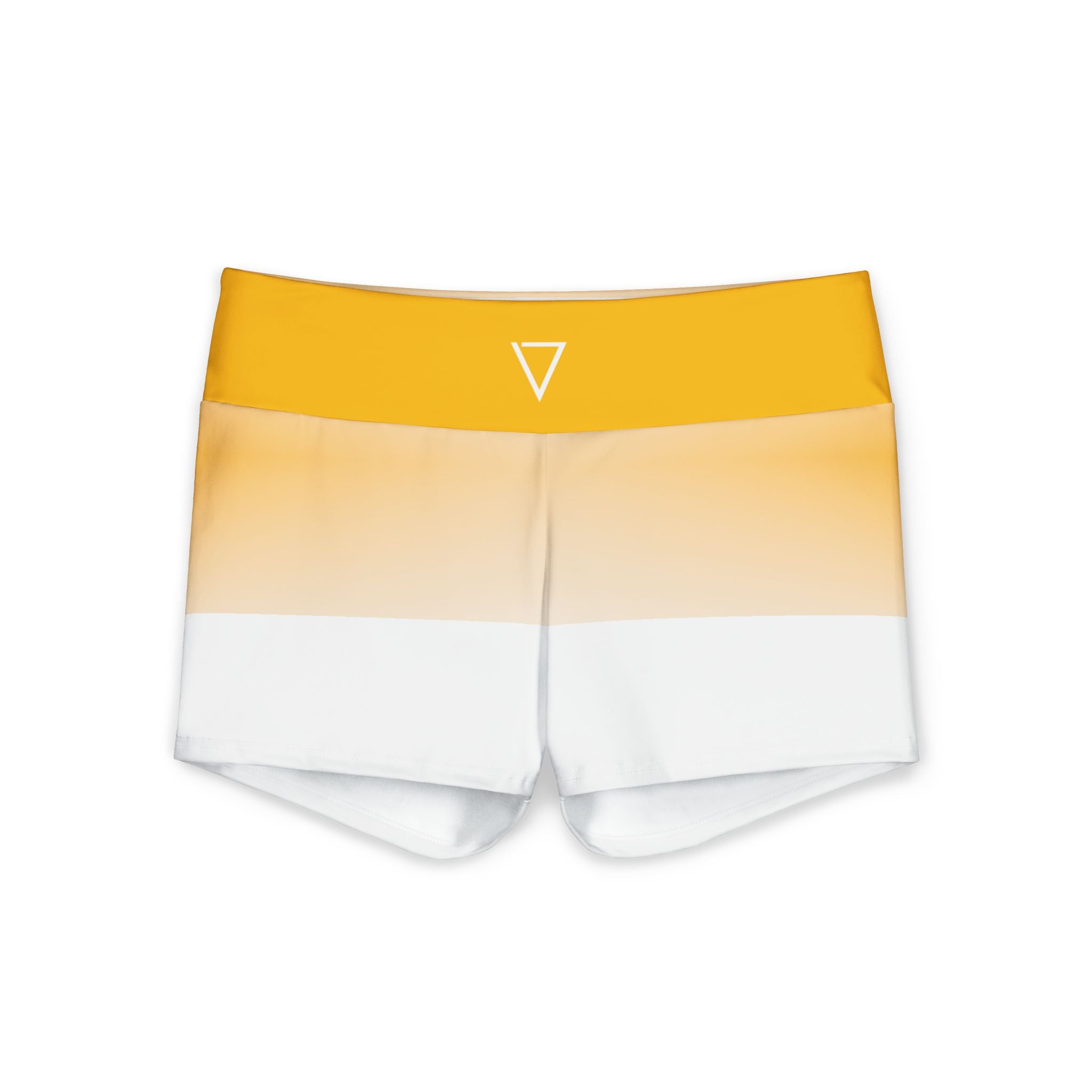 Women's Polyester Yoga Shorts (AOP)