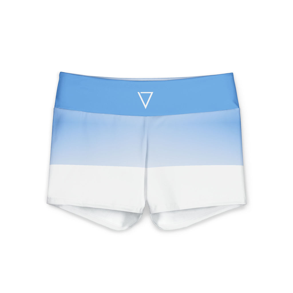 Women's Polyester Yoga Shorts (AOP)