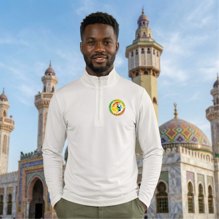 Senegal Fan Club Quarter-Zip Pullover