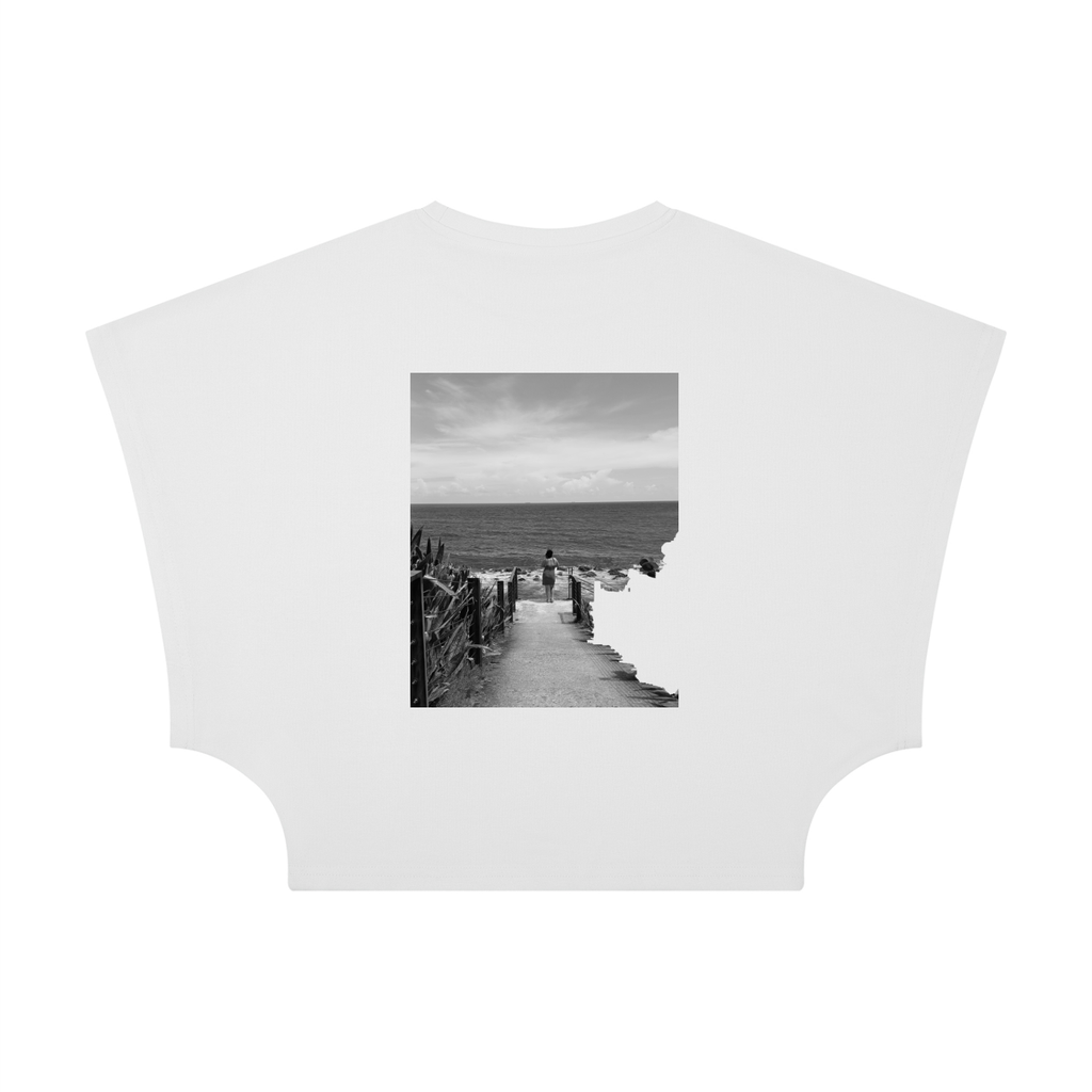 Women's Cropped Dolman T-Shirt