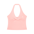 Women’s Ruched Halter Yoga Tank Top