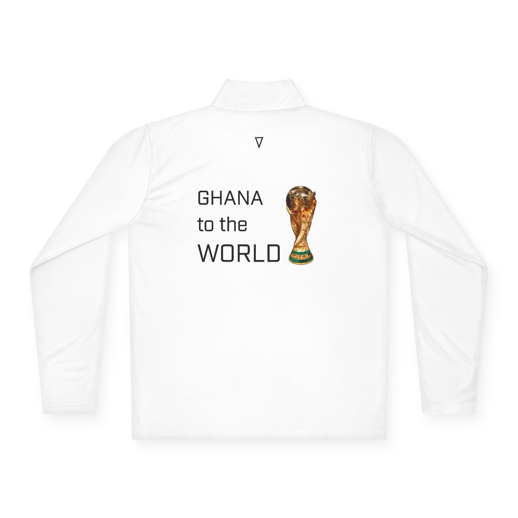 Ghana Fan Club Quarter-Zip Pullover