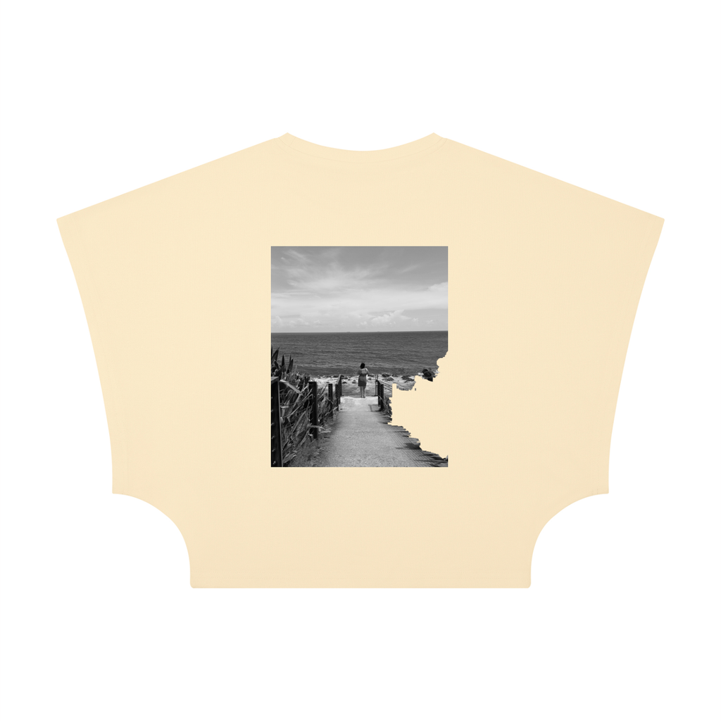 Women's Cropped Dolman T-Shirt