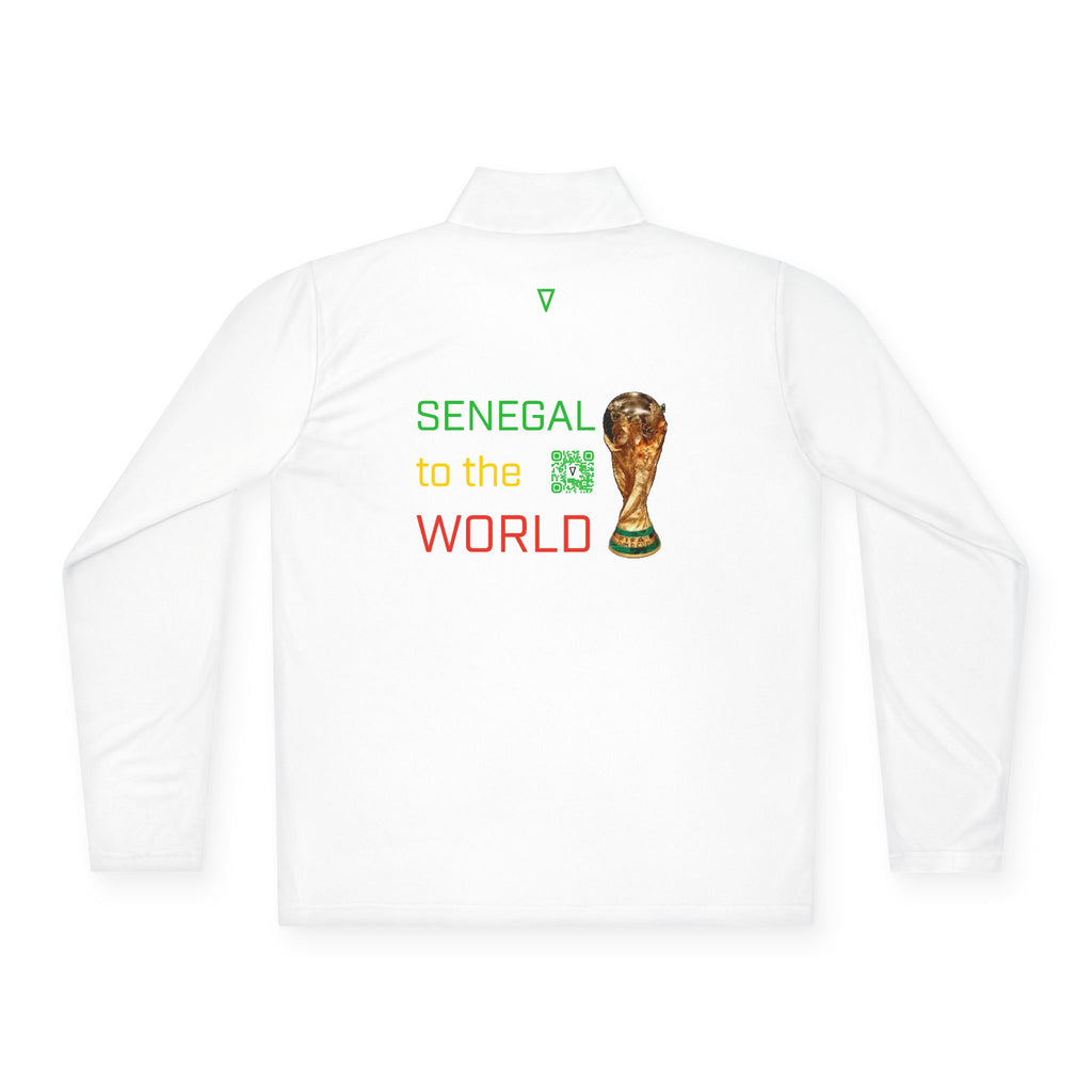 Senegal Fan Club Quarter-Zip Pullover