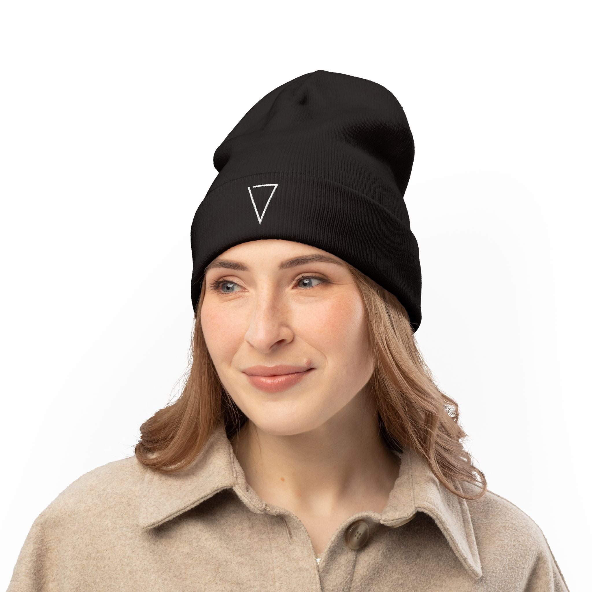 Knit Beanie (Embroidery)