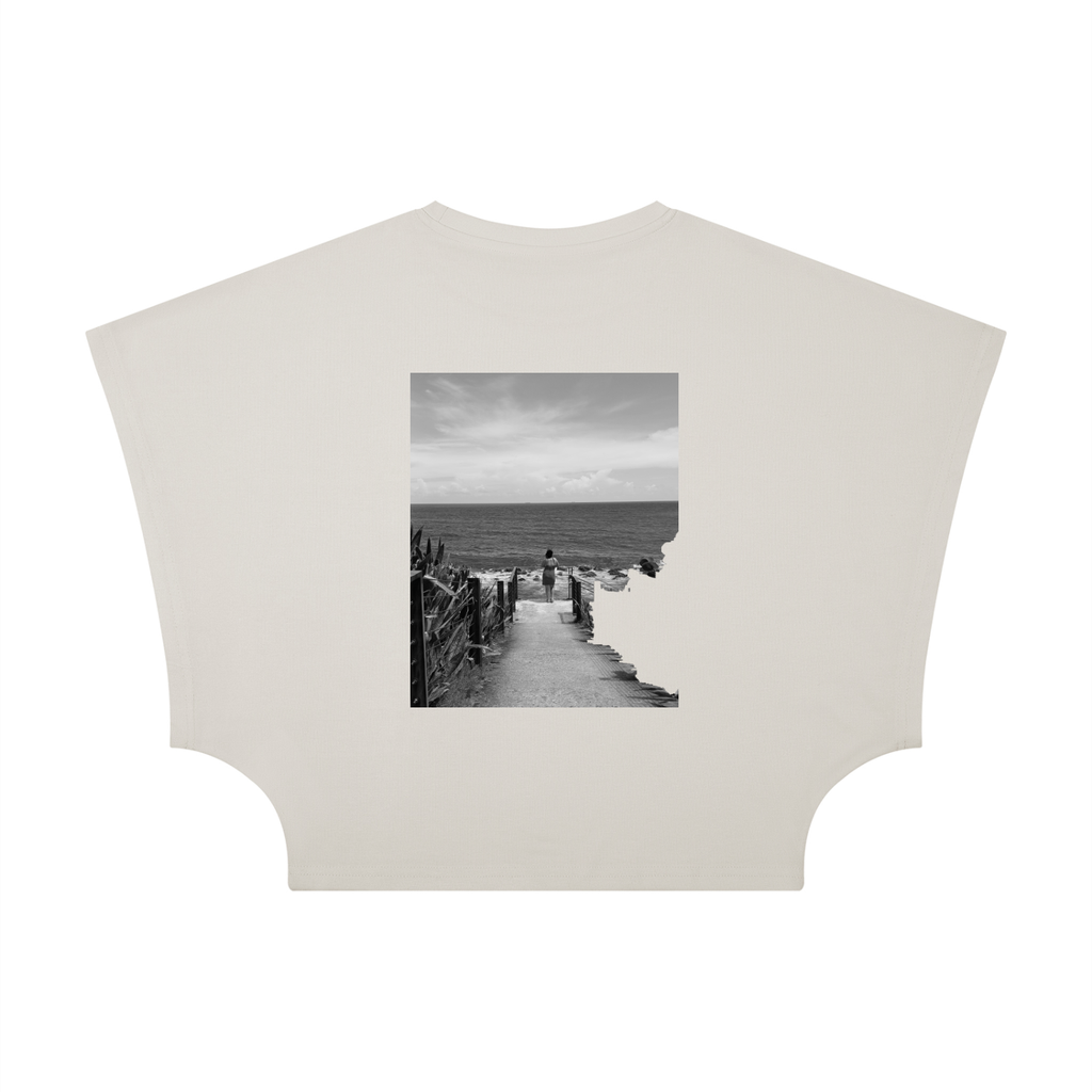 Women's Cropped Dolman T-Shirt