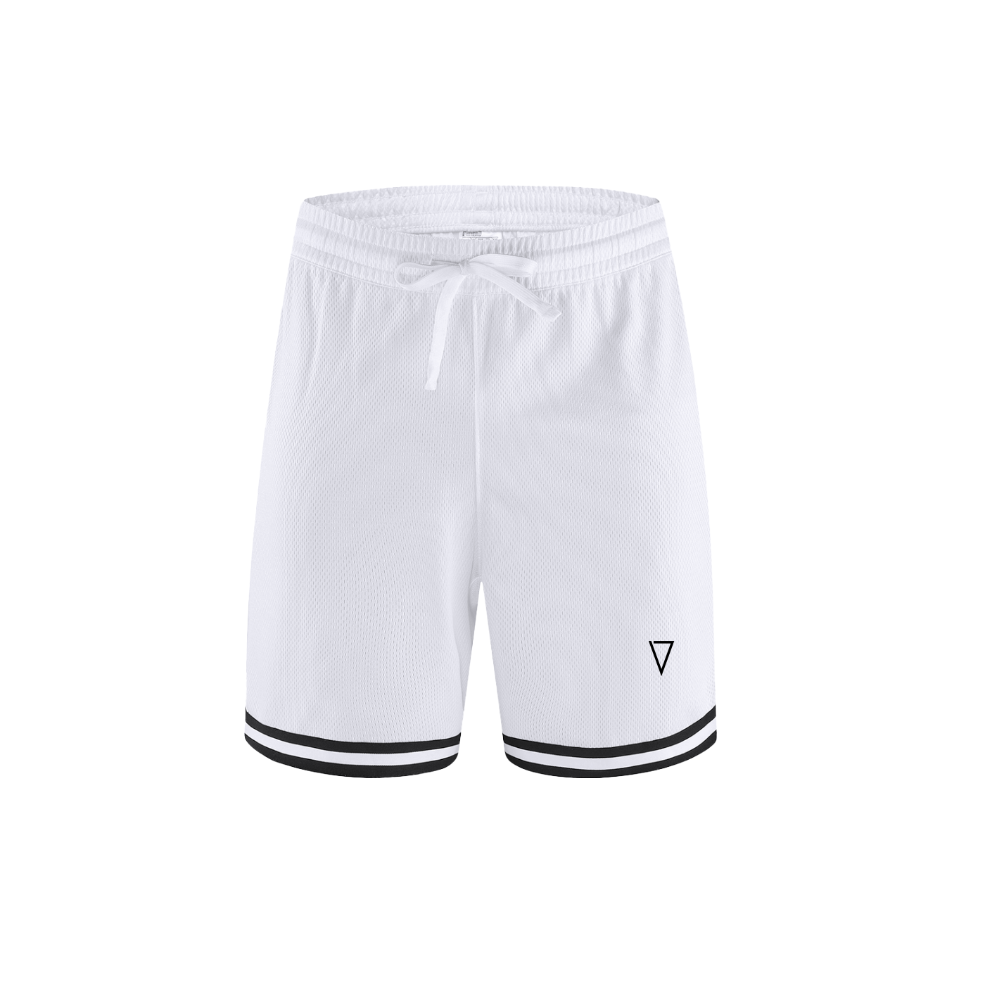 Classic Stripe Trim Basketball Shorts