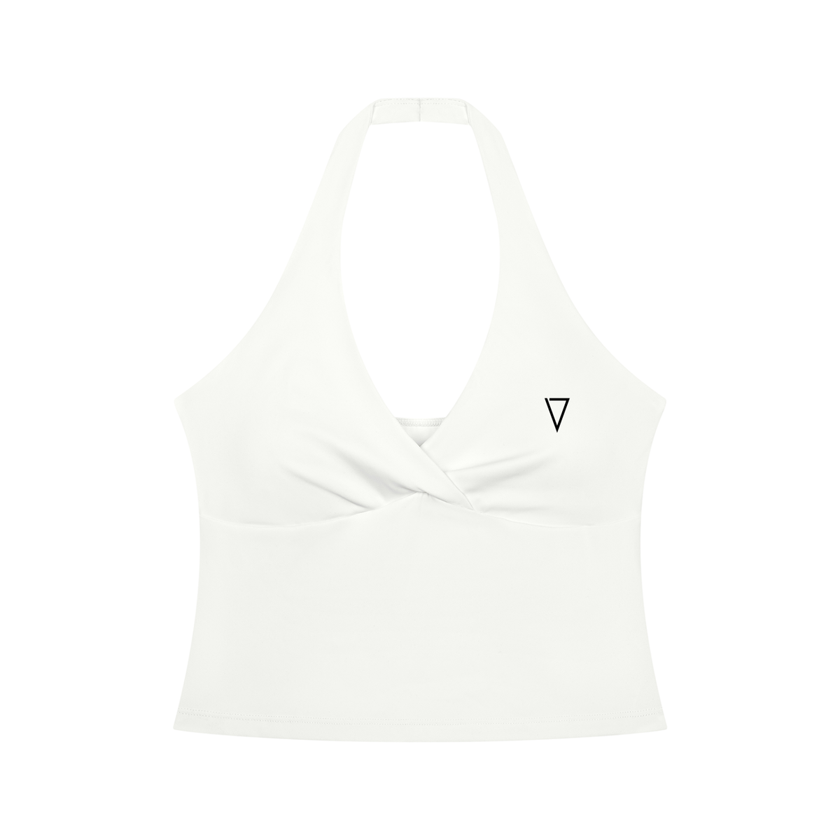 Women’s Ruched Halter Yoga Tank Top