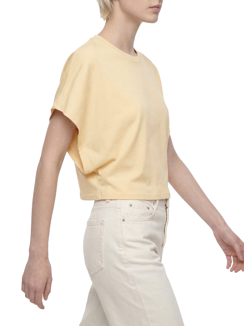 Women's Cropped Dolman T-Shirt