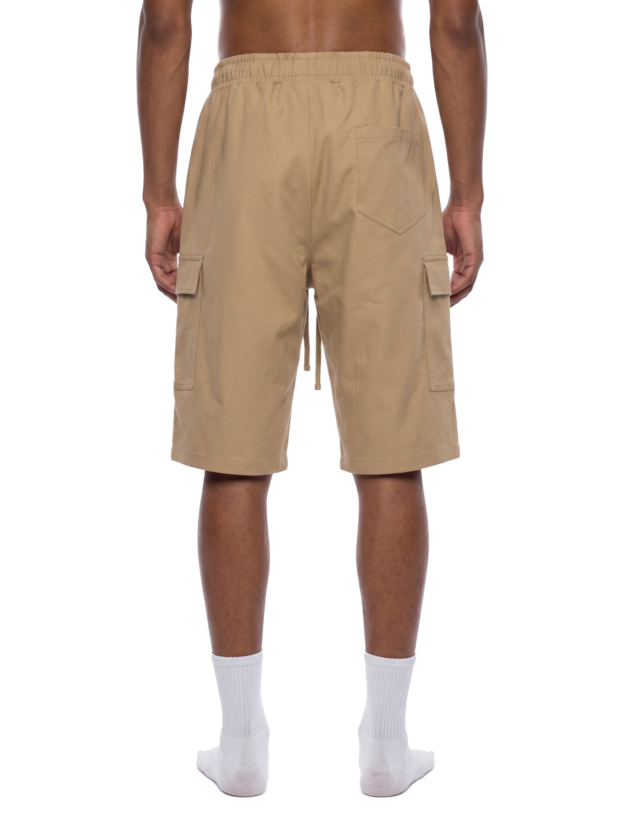 Unisex Drawstring Cargo Shorts